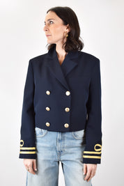 Giacca doppiopetto ricami