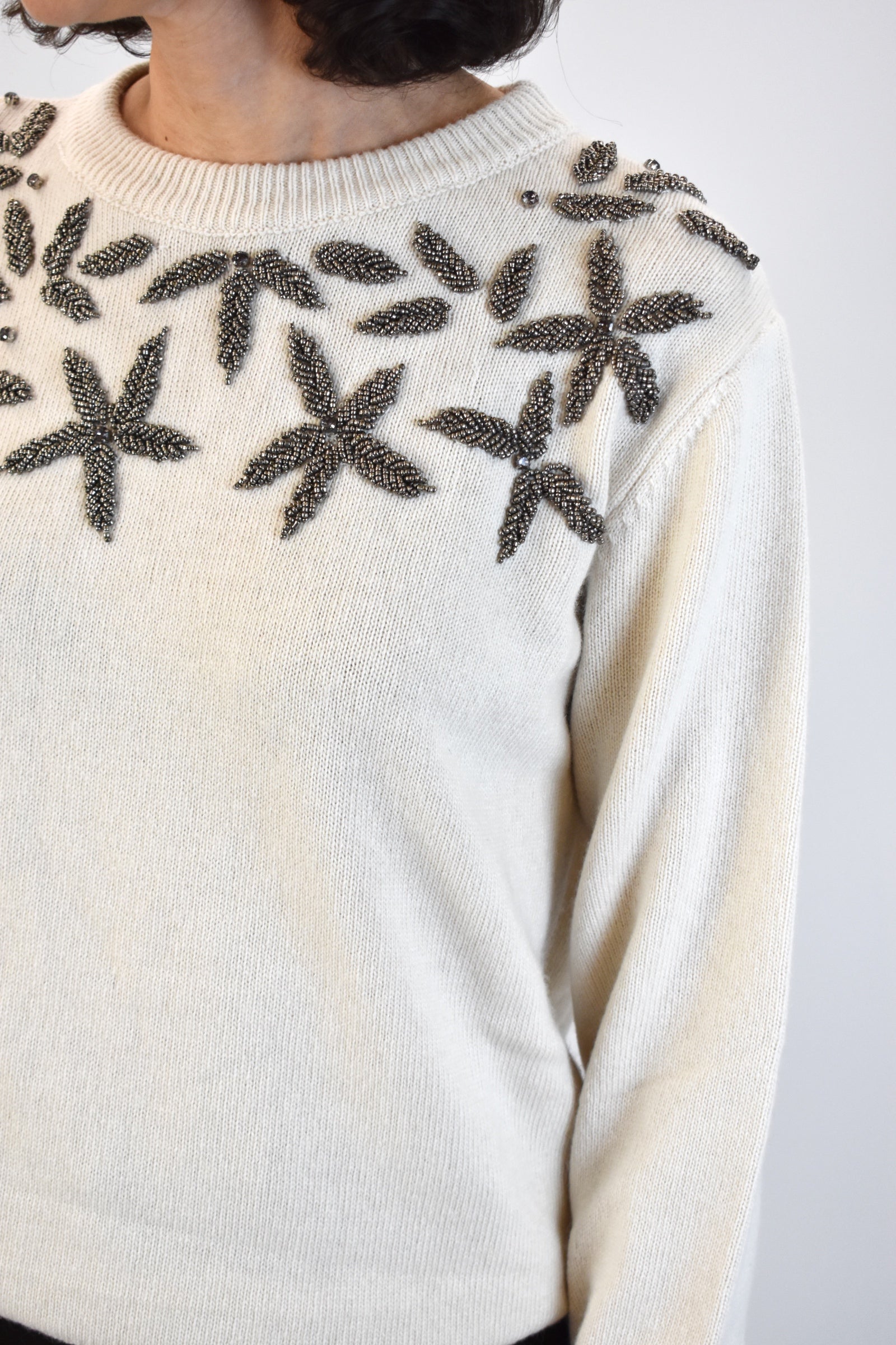 Maglia con ricami