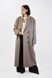 Cappotto trapuntato spallina