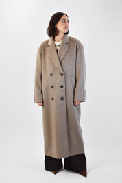 Cappotto trapuntato spallina