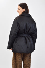Giacca piumino con cintura