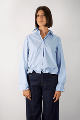 Camicia bordi strutturati