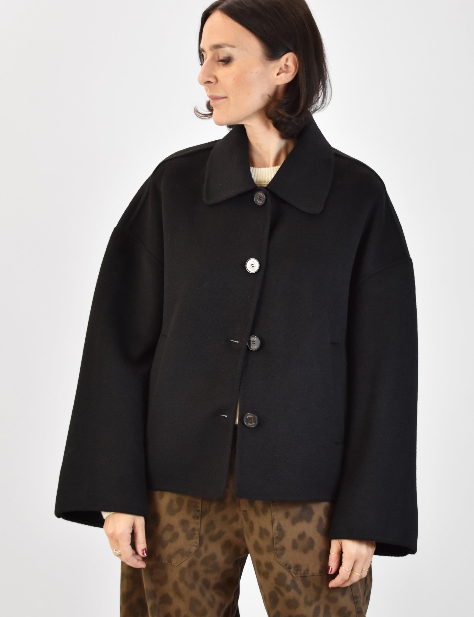 Cappotto corto handmade