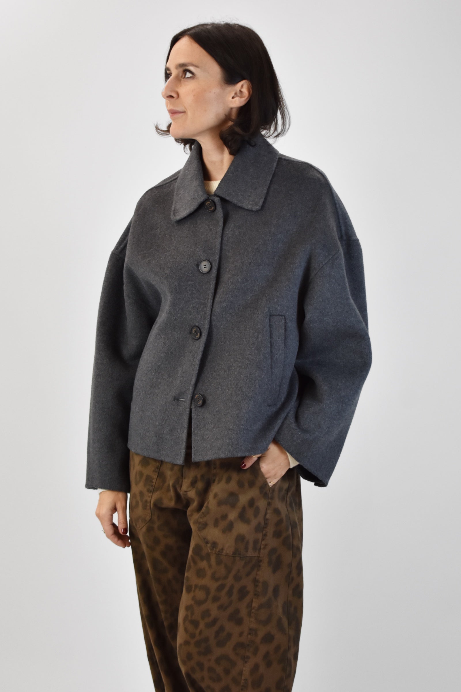 Cappotto corto handmade