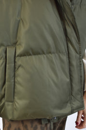 Piumino smanicato