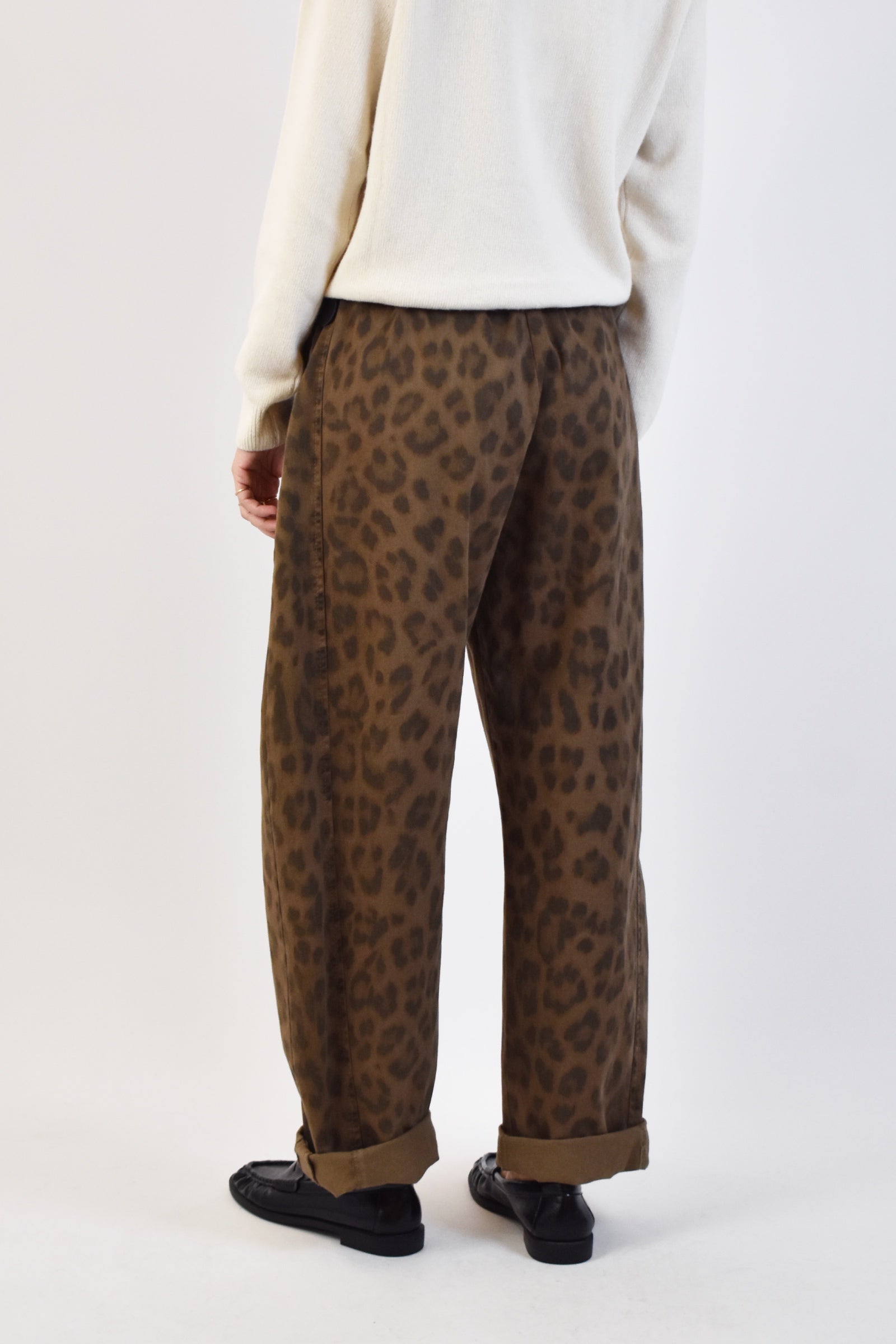 Pantalone ovetto maculato