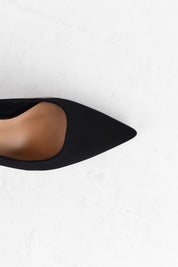 Décolleté slingback a punta