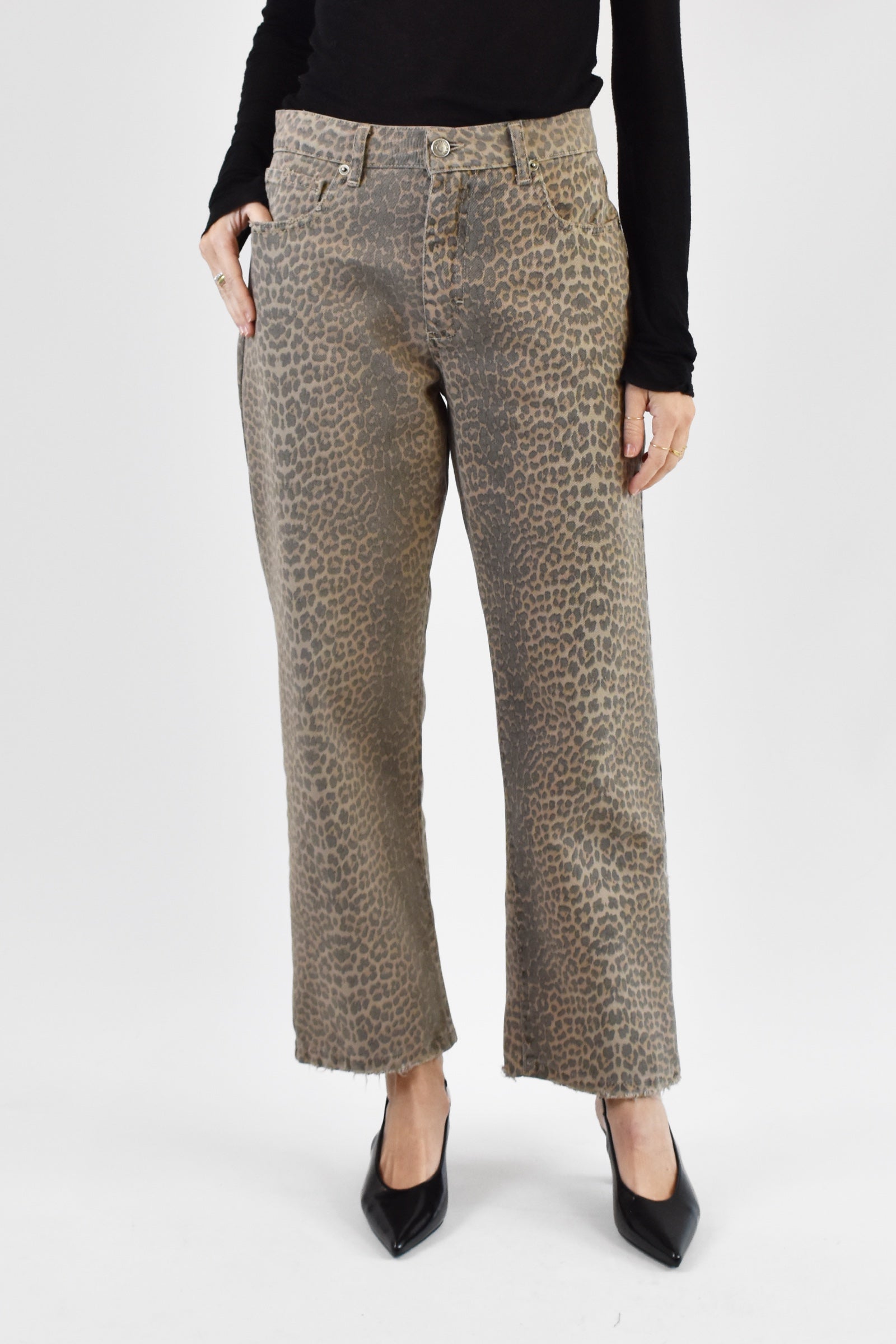 Pantalone TOM leopardato