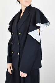 Giacca rouches spalle