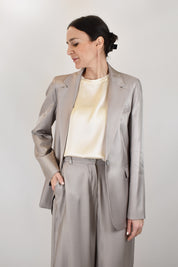 Giacca fluida monopetto