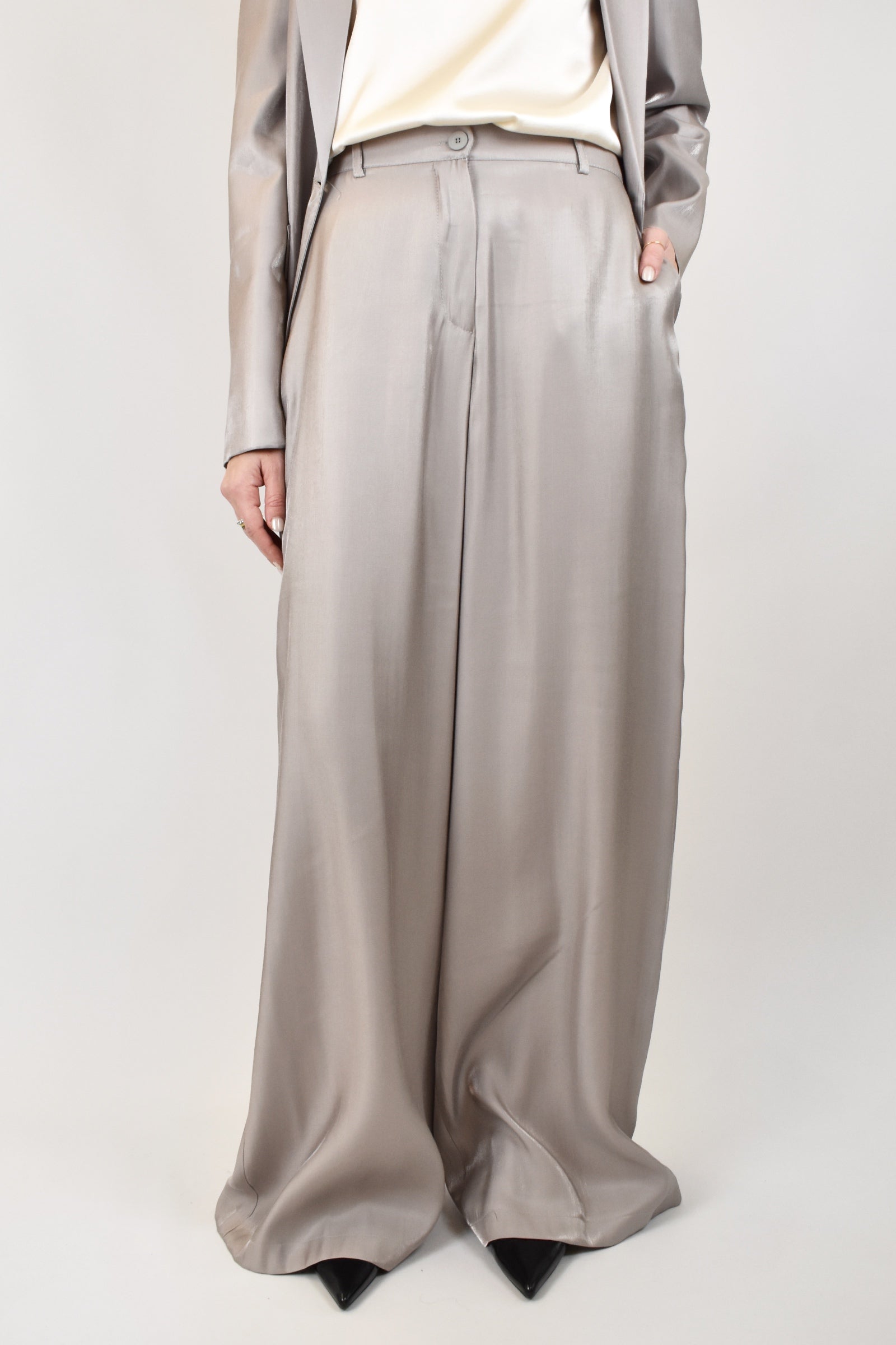 Pantalone fluido palazzo