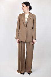 Pantalone ampio con pinces