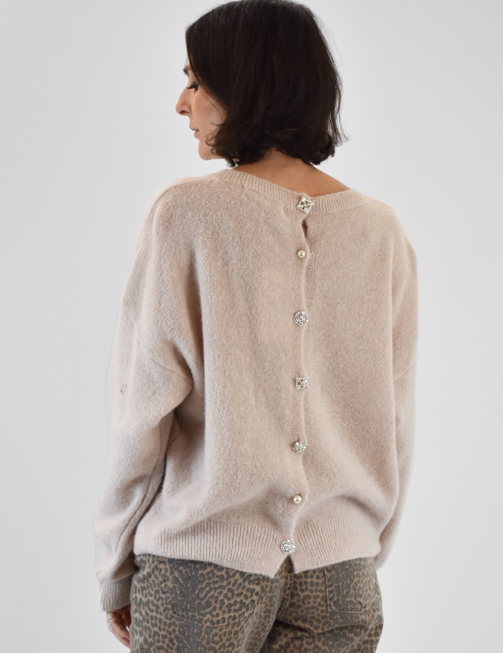 Maglia baby alpaca gioiello
