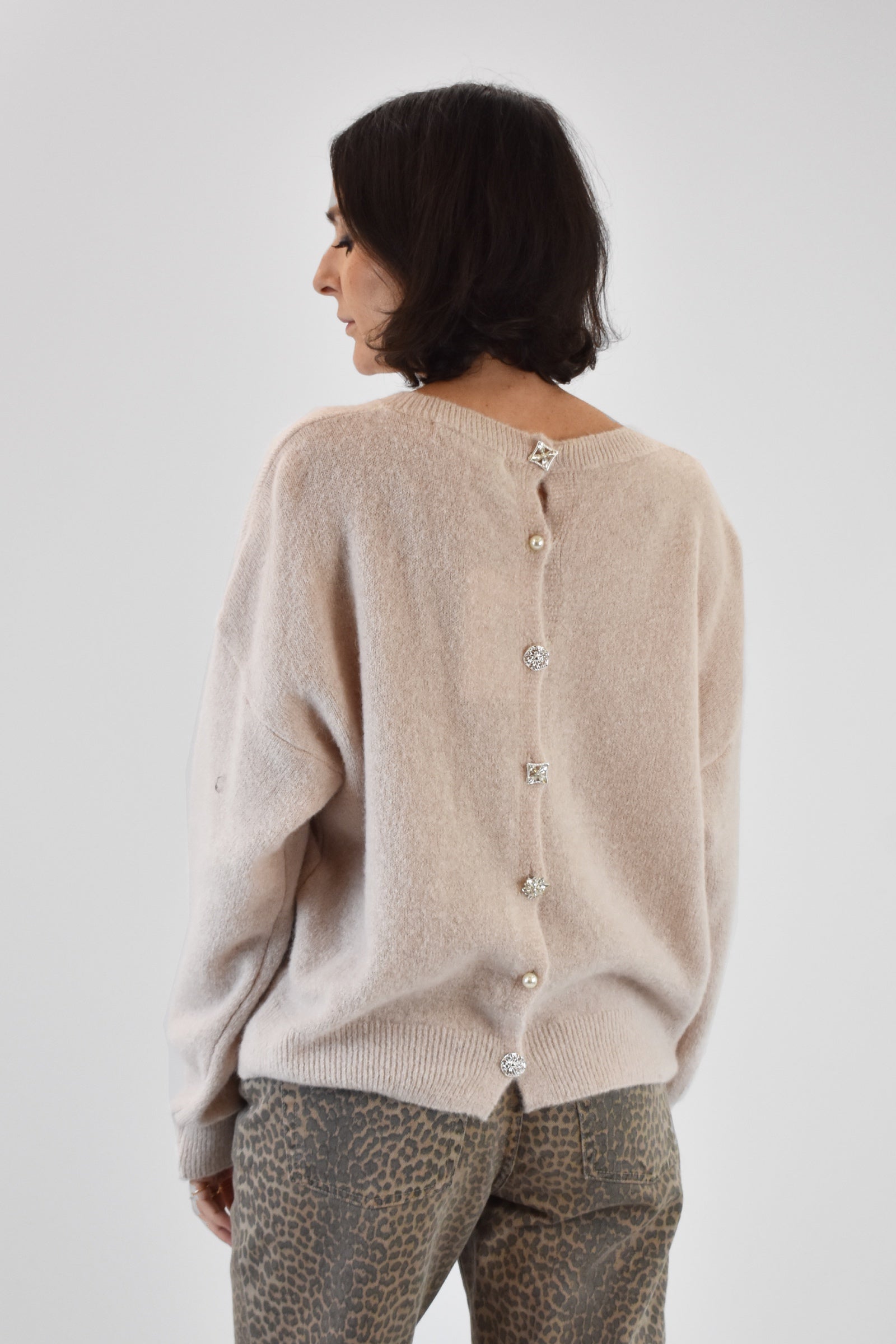 Maglia baby alpaca gioiello