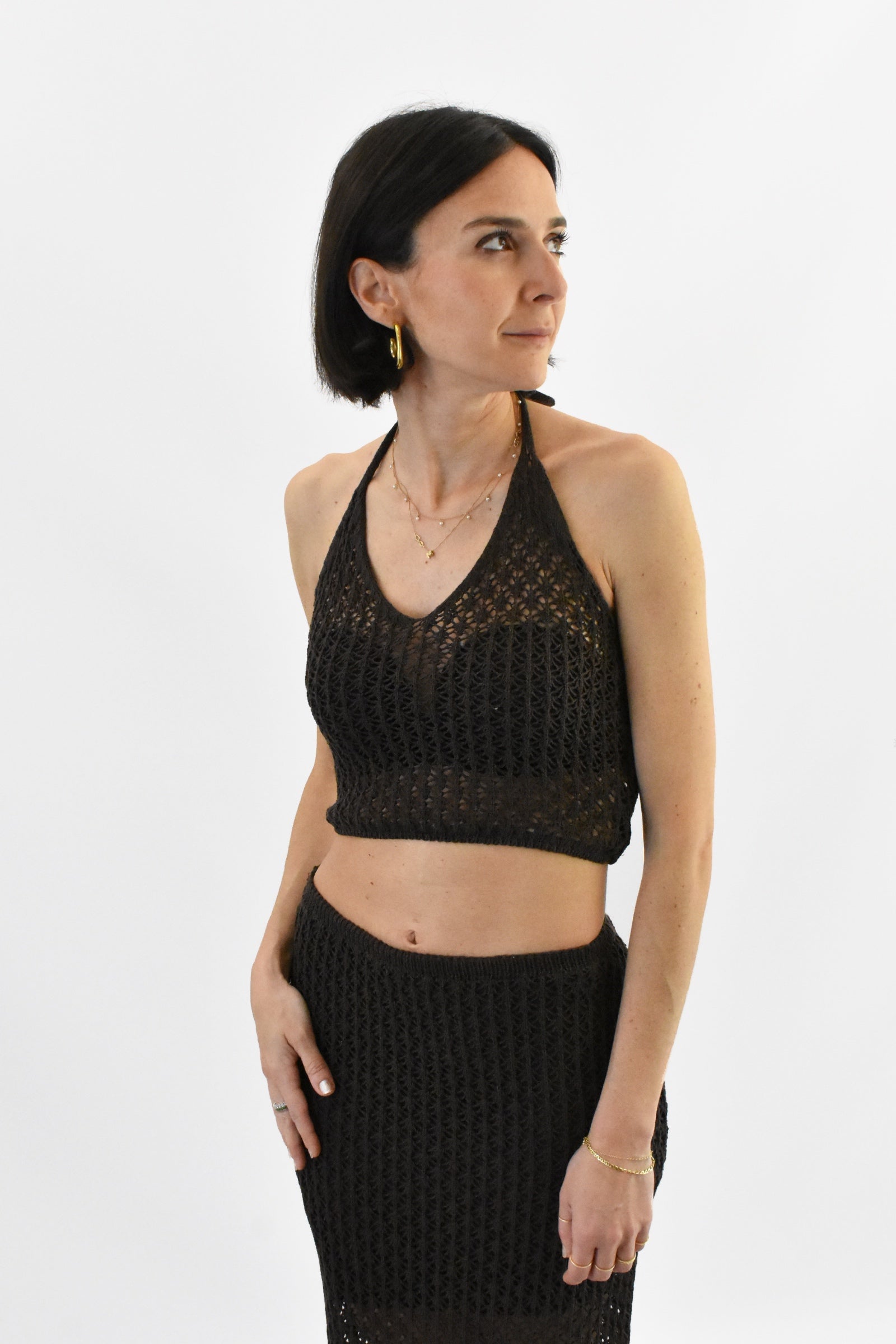 Set crochet top + gonna
