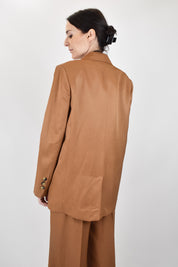 Giacca monopetto fluido