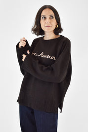 Maglia misto lana MON AMOUR