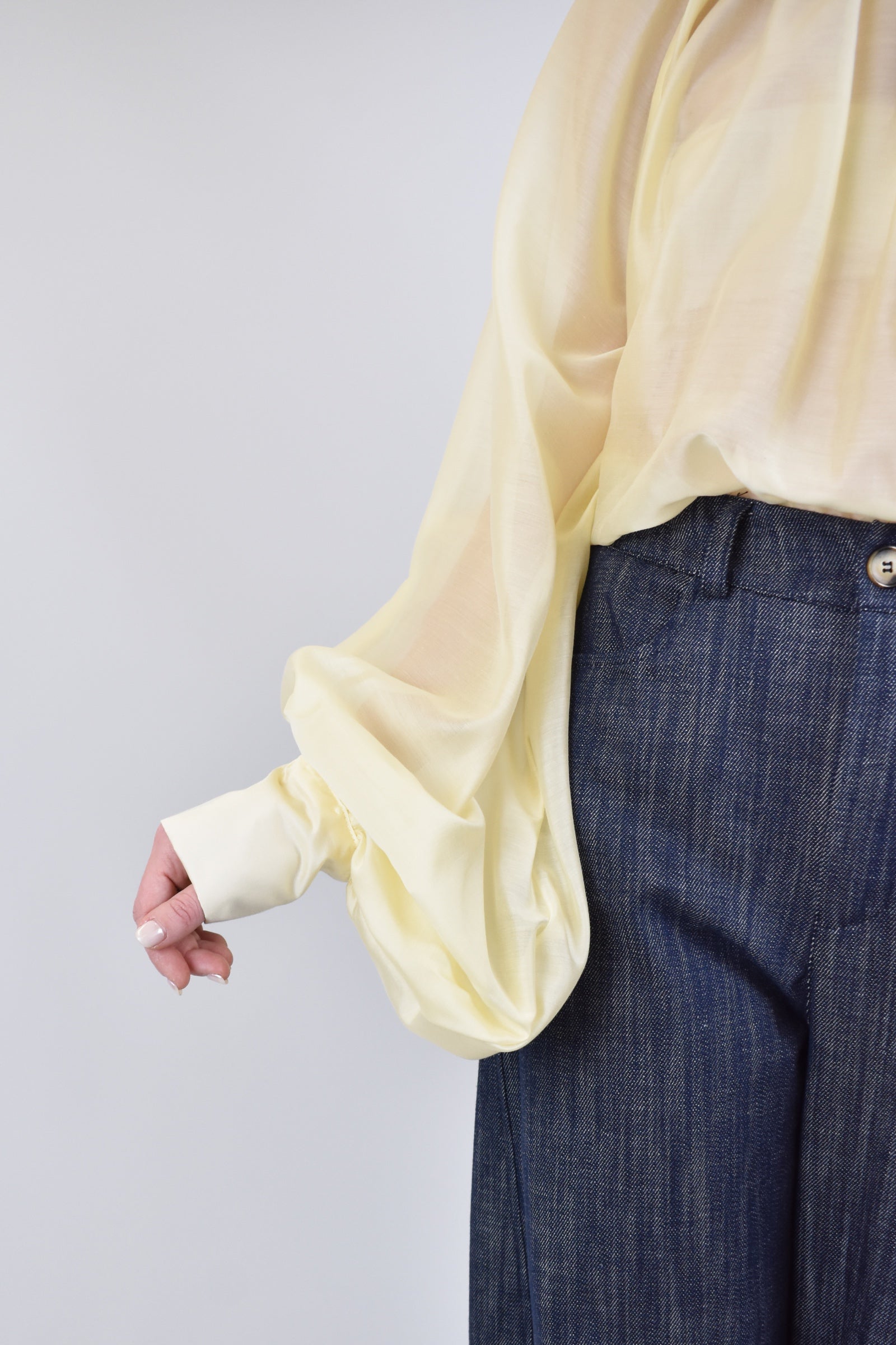 Camicia fiocco lyocell