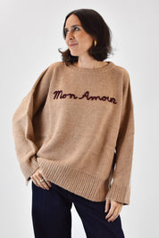 Maglia misto lana MON AMOUR