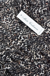 Maglia cashmere maculata