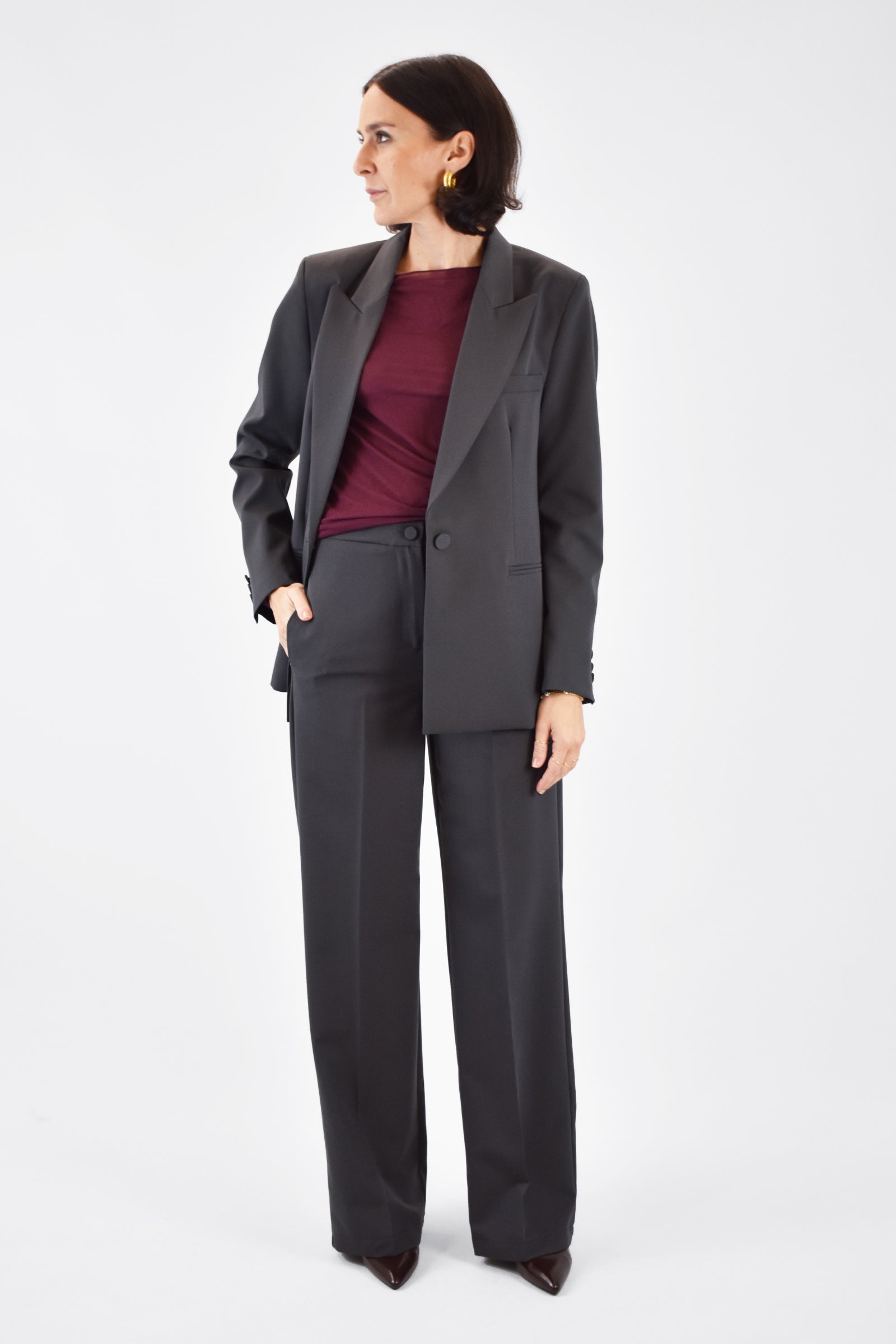 Pantalone completo palazzo