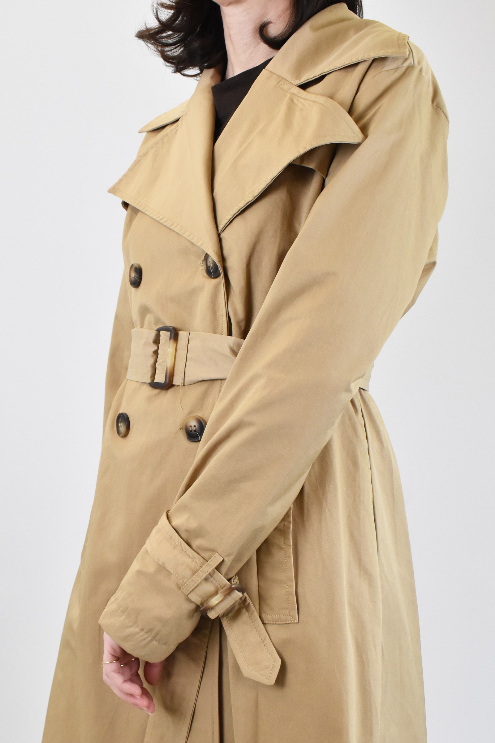 Trench lungo doppiopetto