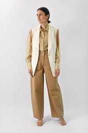 Gilet con cintura