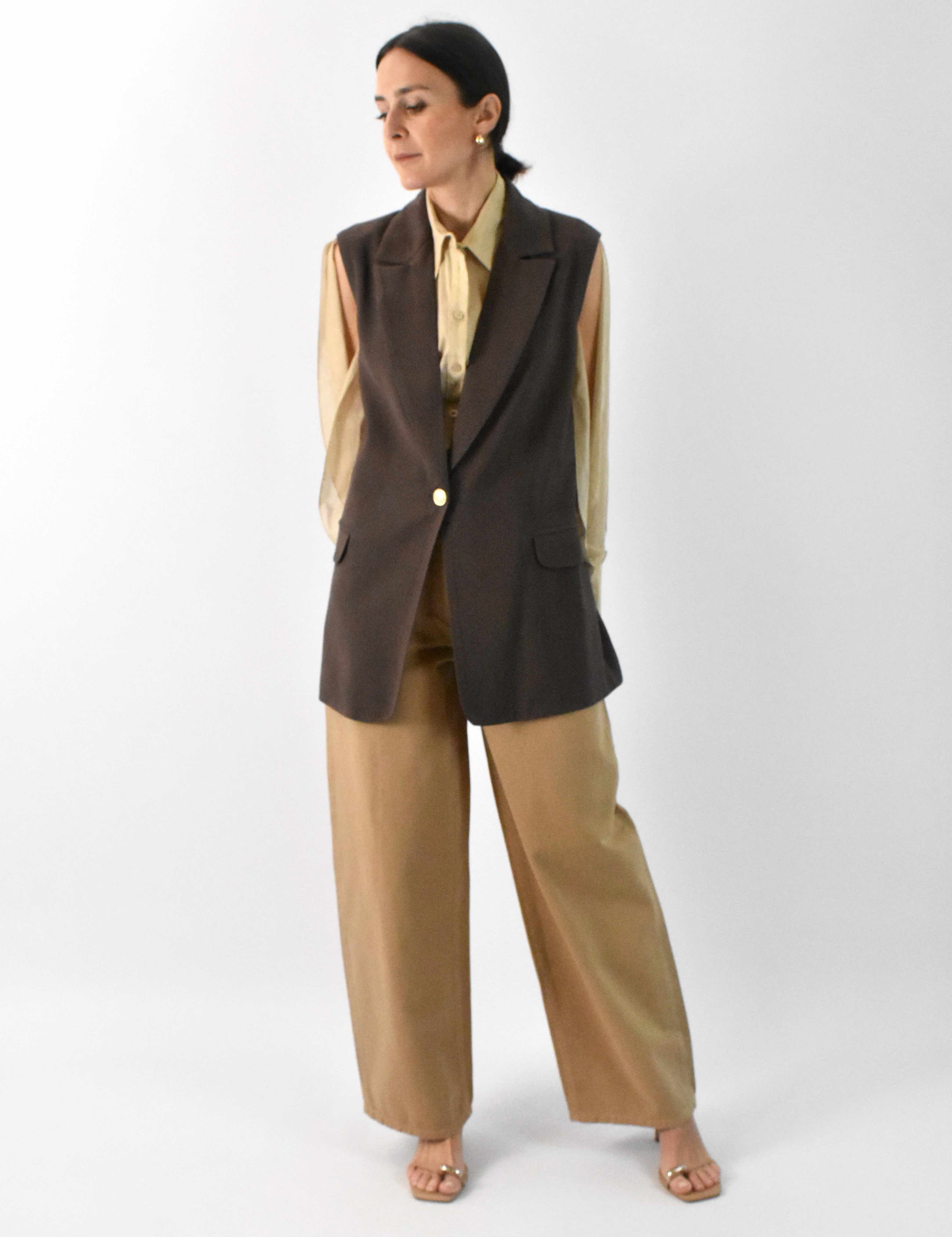 Gilet con cintura