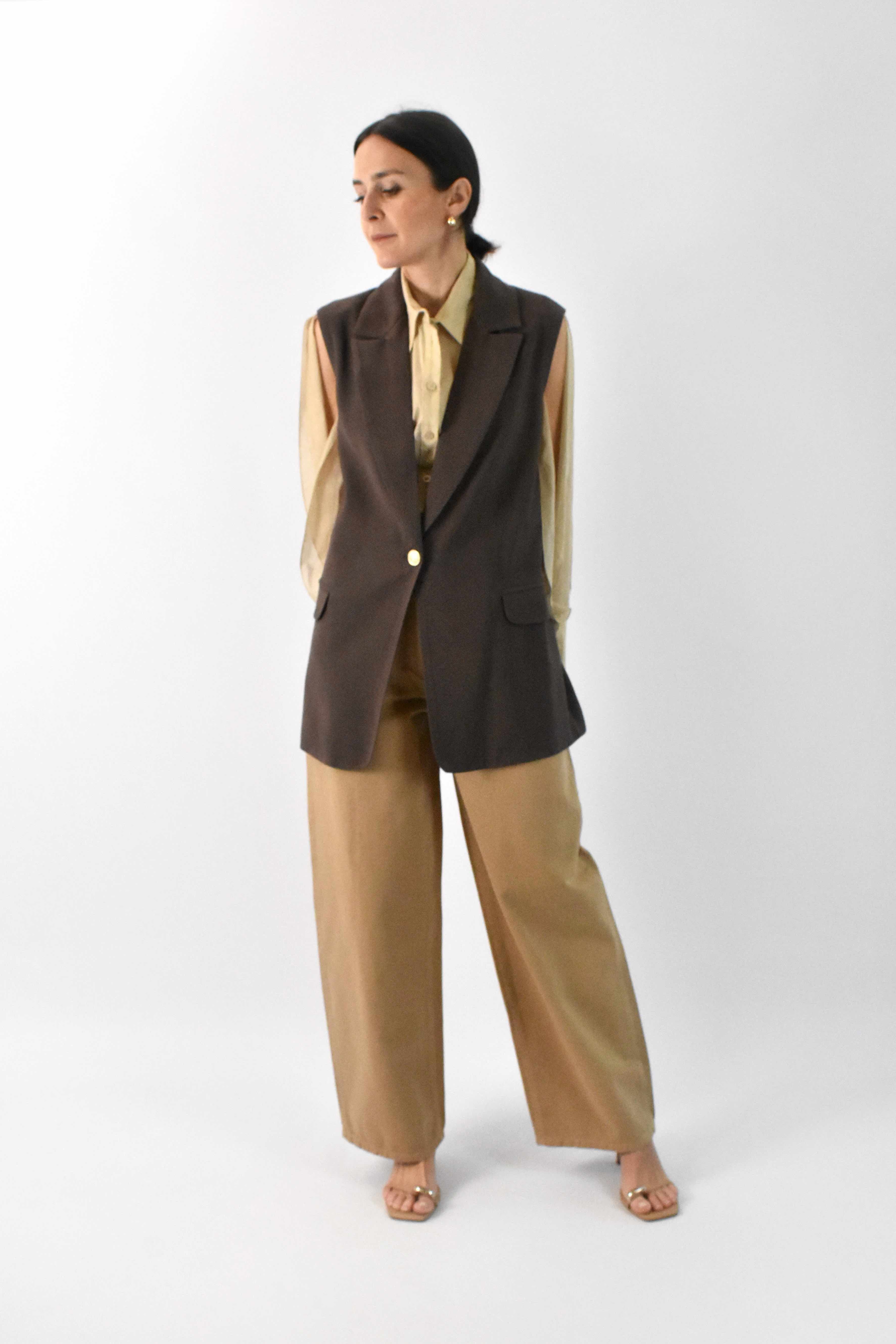 Gilet con cintura