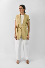 Gilet con cintura