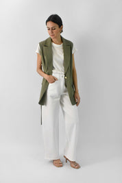 Gilet con cintura
