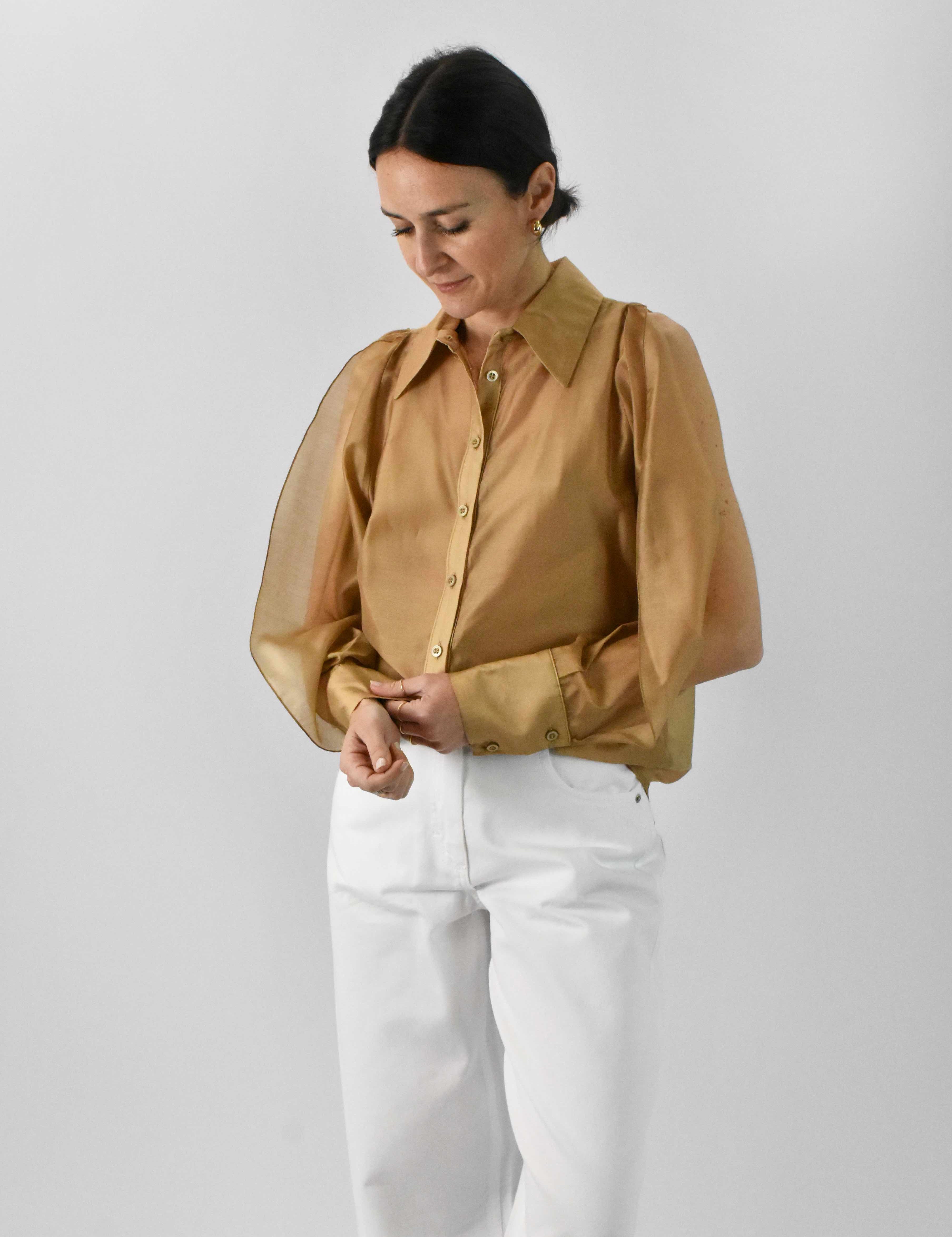 Camicia spalle cut out
