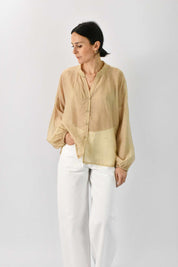 Camicia coreana strass