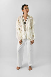 Camicia rouches e bolo
