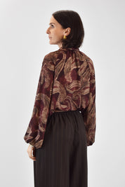 Camicia fantasia fiocco