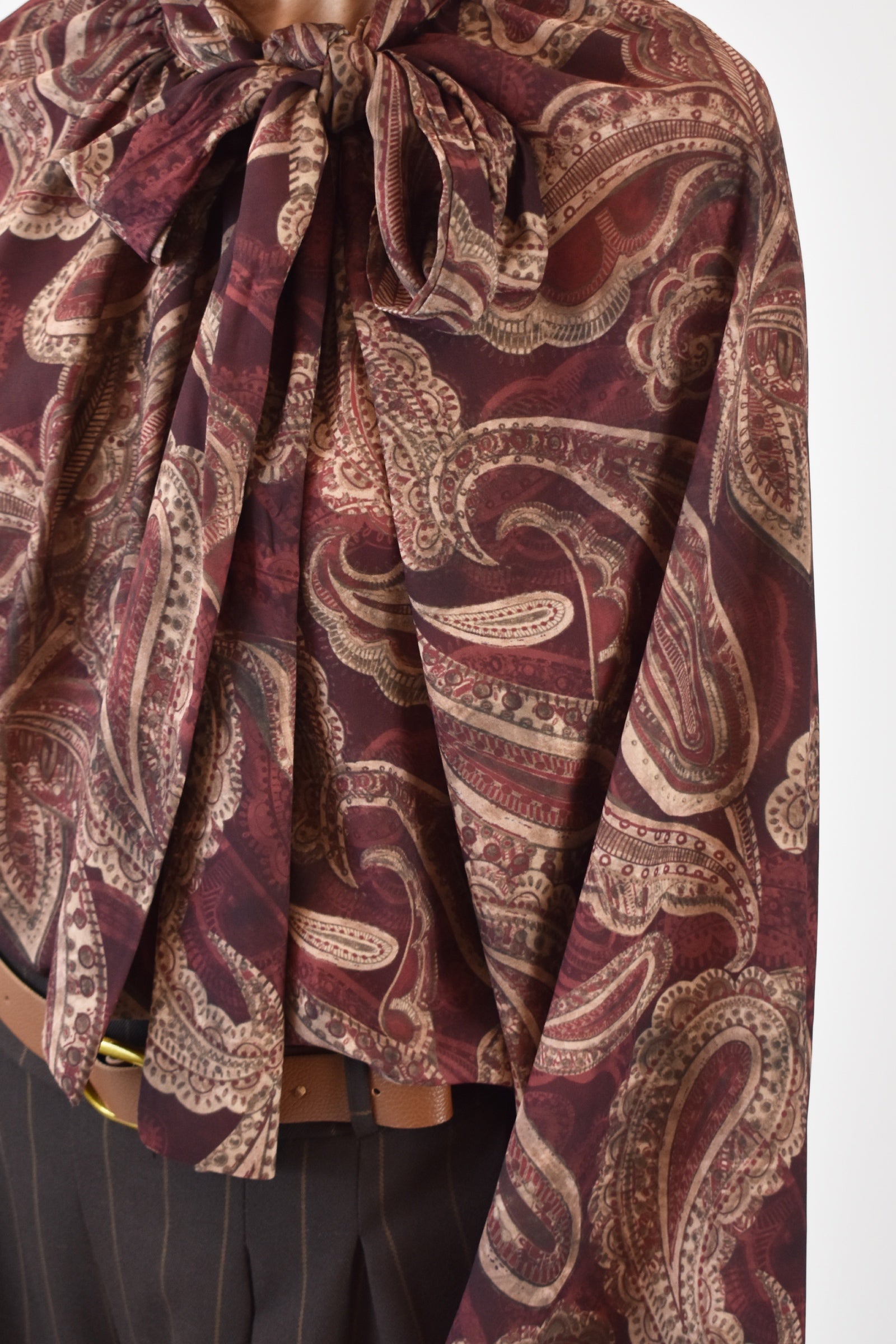 Camicia fantasia fiocco