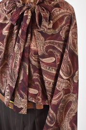 Camicia fantasia fiocco
