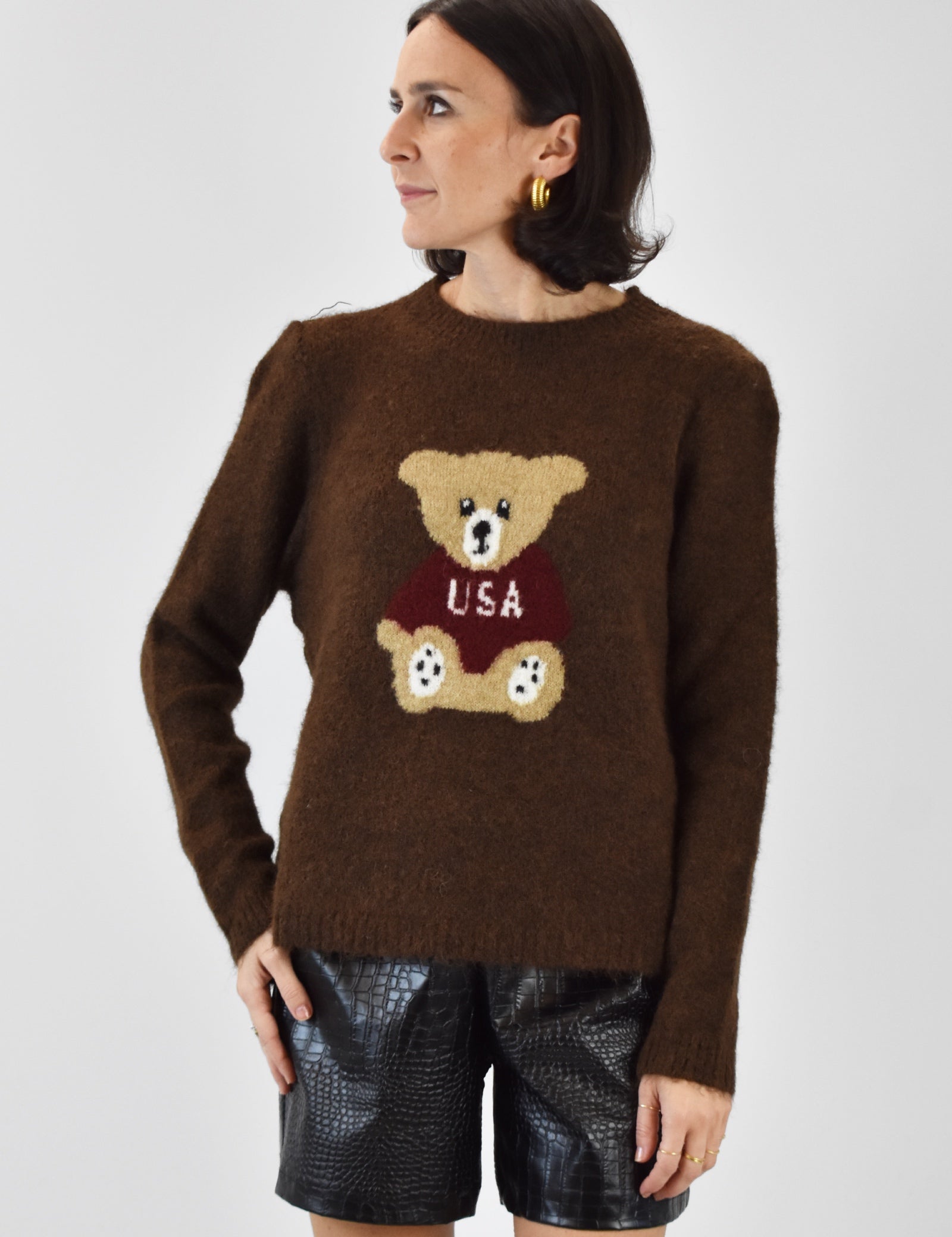 Maglia con orsetto