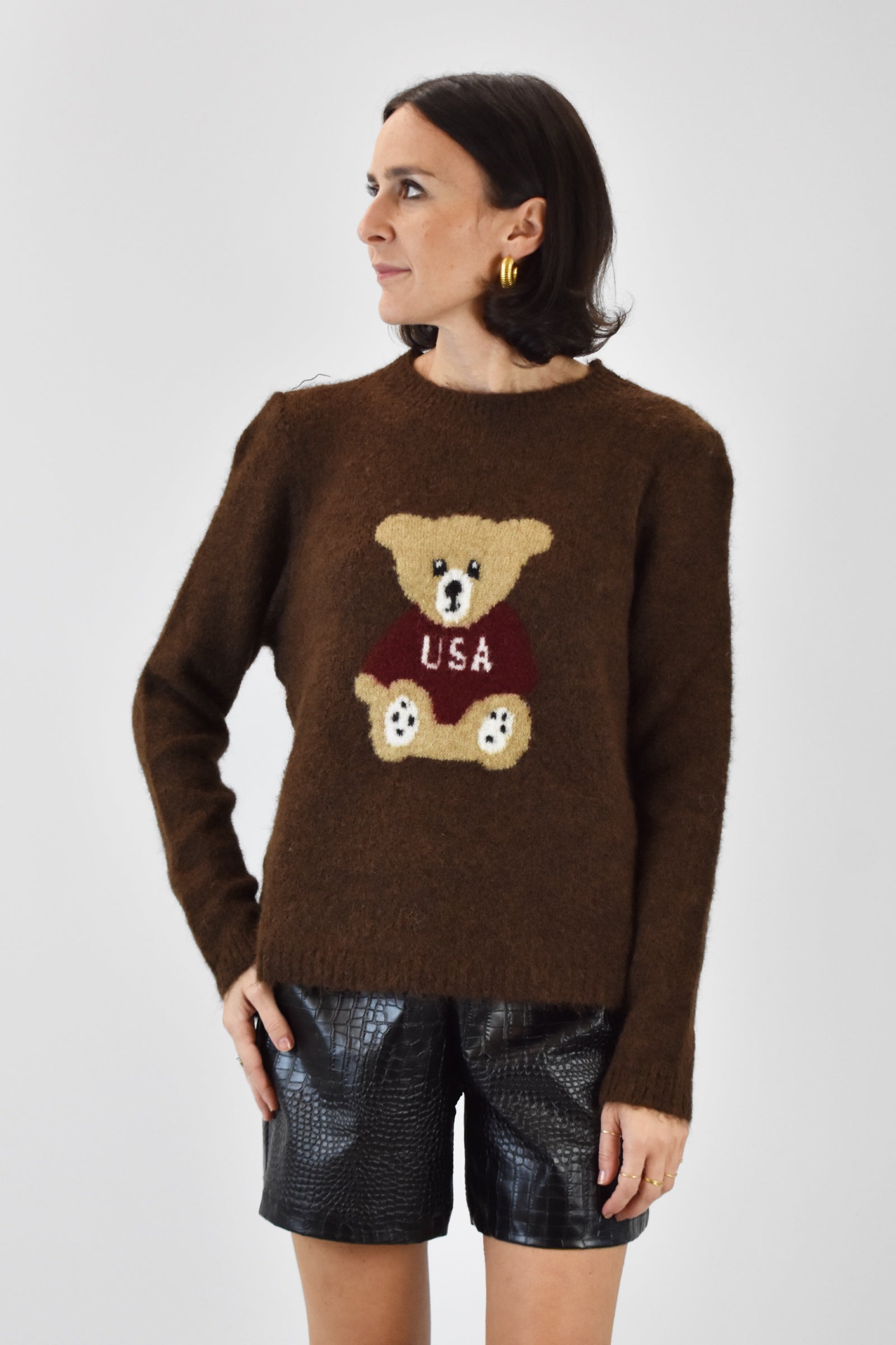 Maglia con orsetto