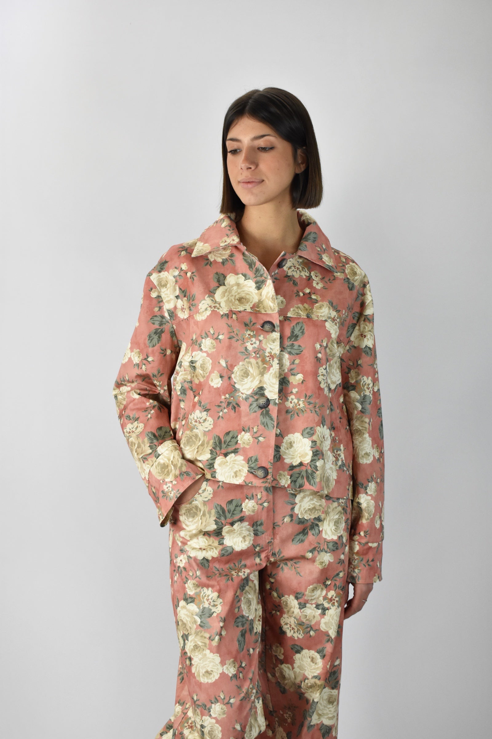 Giacca fiori