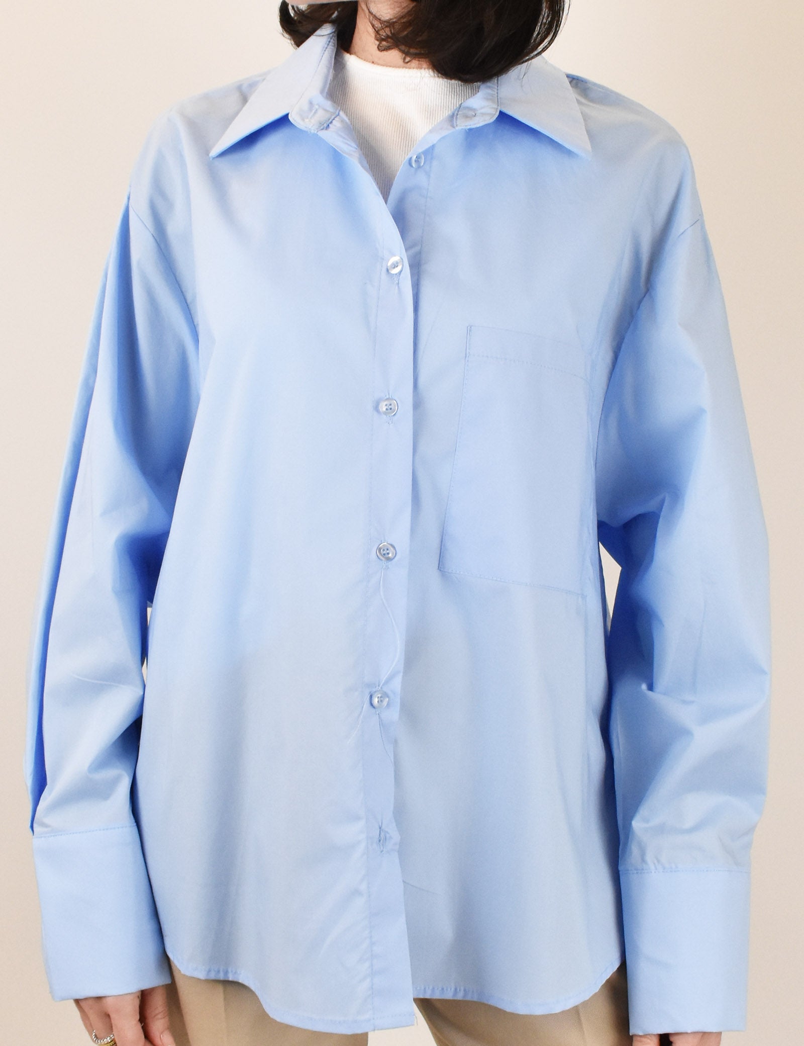 Camicia popeline basica