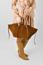 Borsa in camoscio CAROLINE
