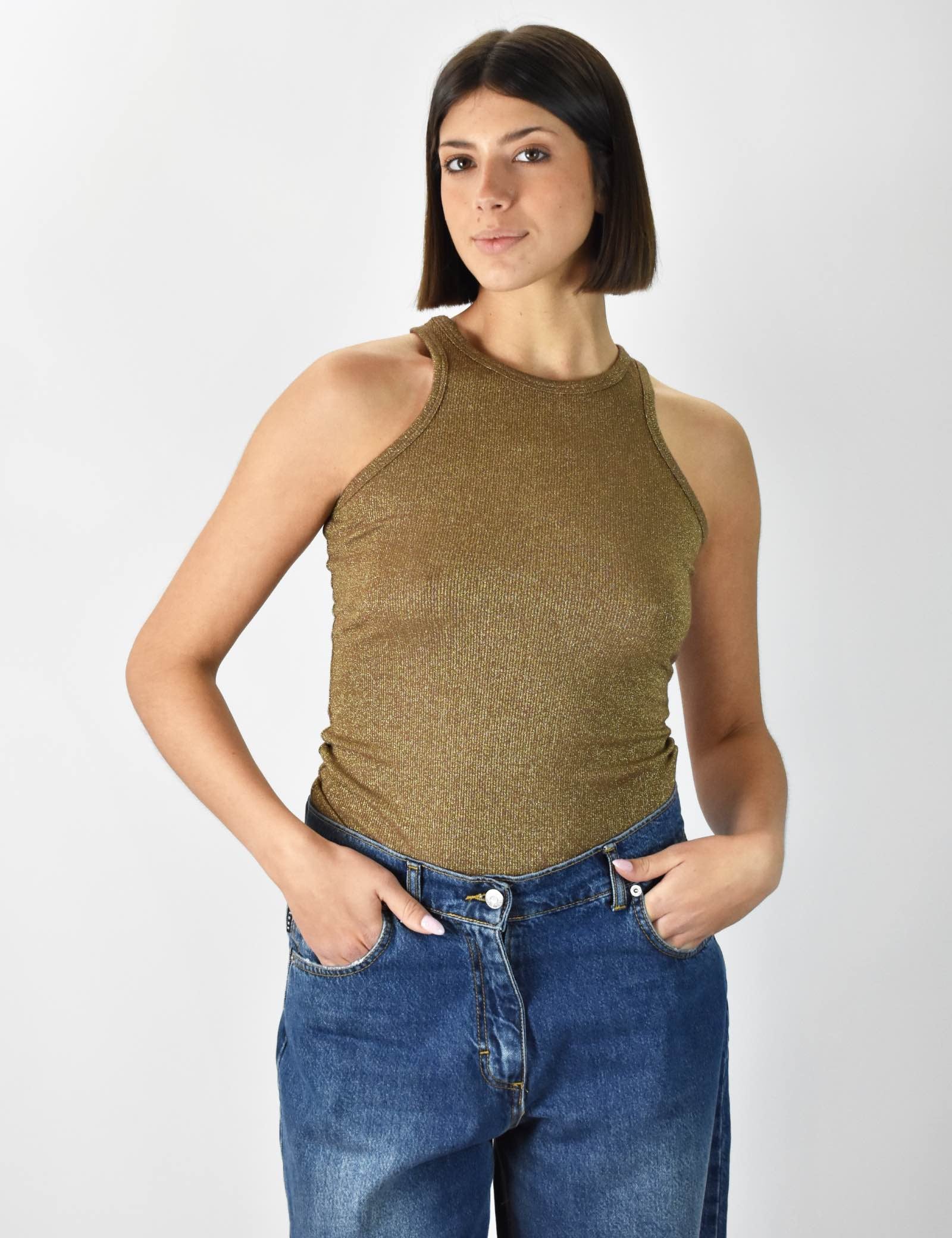 Canotta lurex canettata