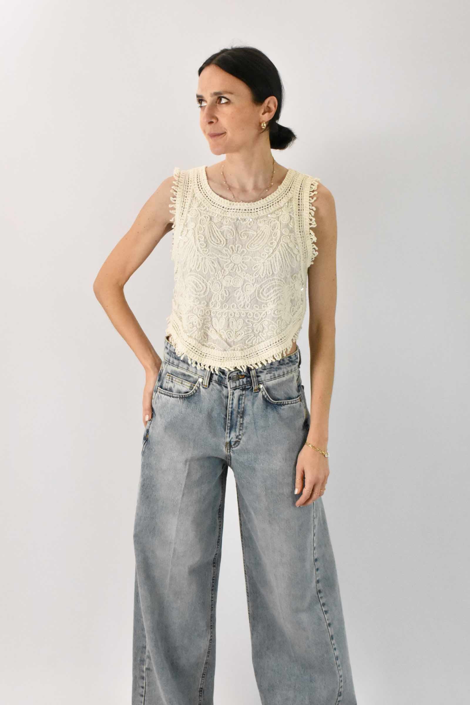 Top macramè