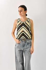 Top macramé