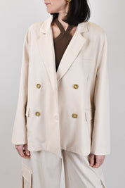 Giacca doppiopetto oversize