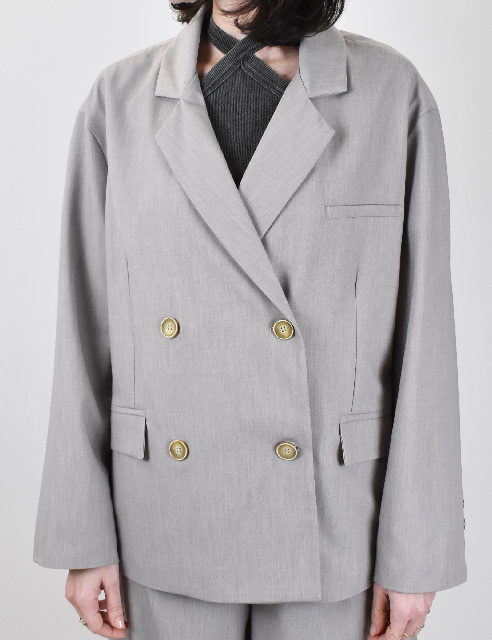 Giacca doppiopetto oversize