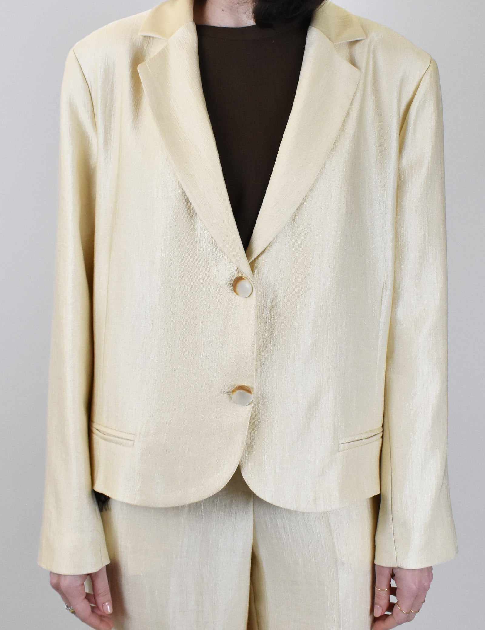 Giacca corta monopetto