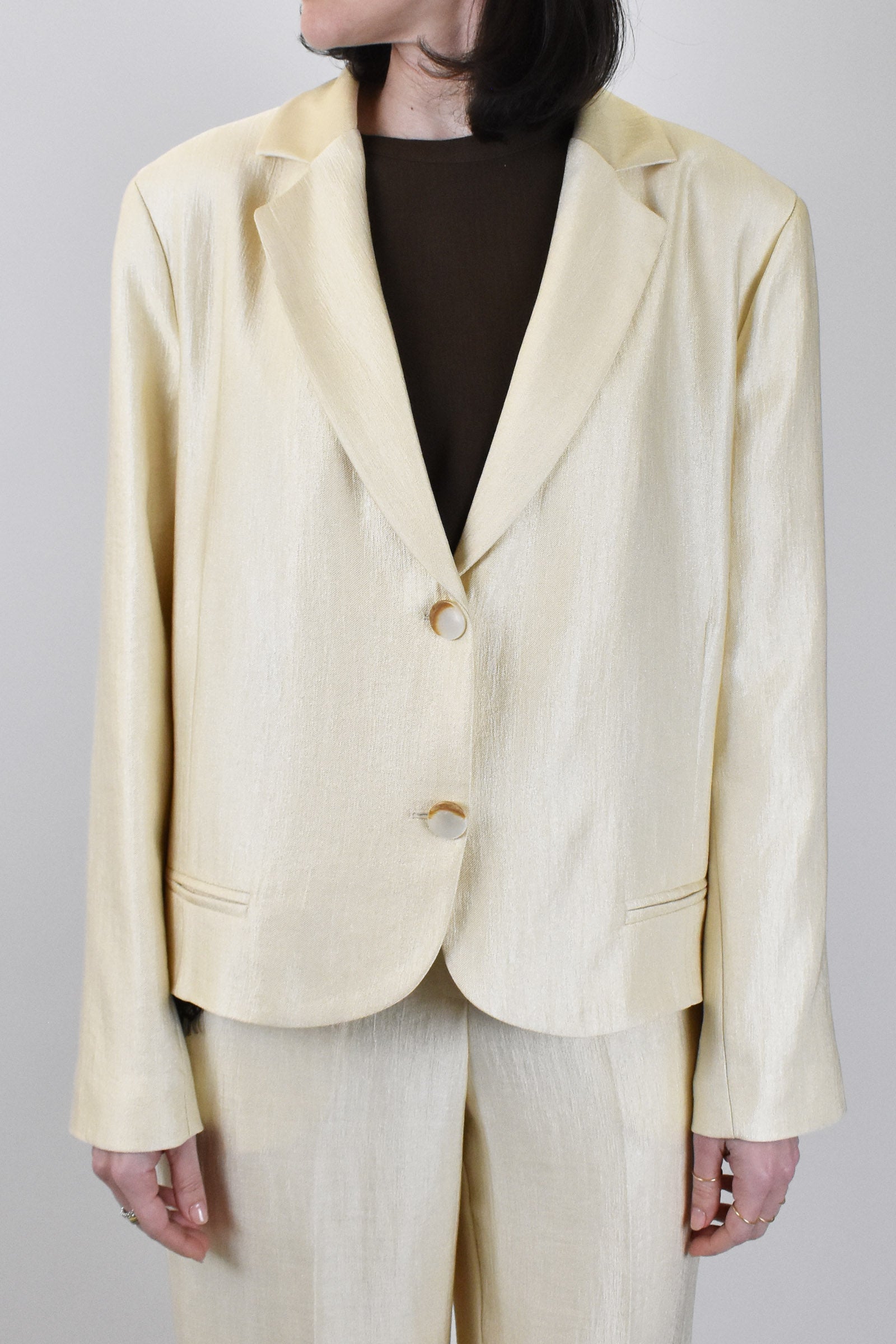 Giacca corta monopetto