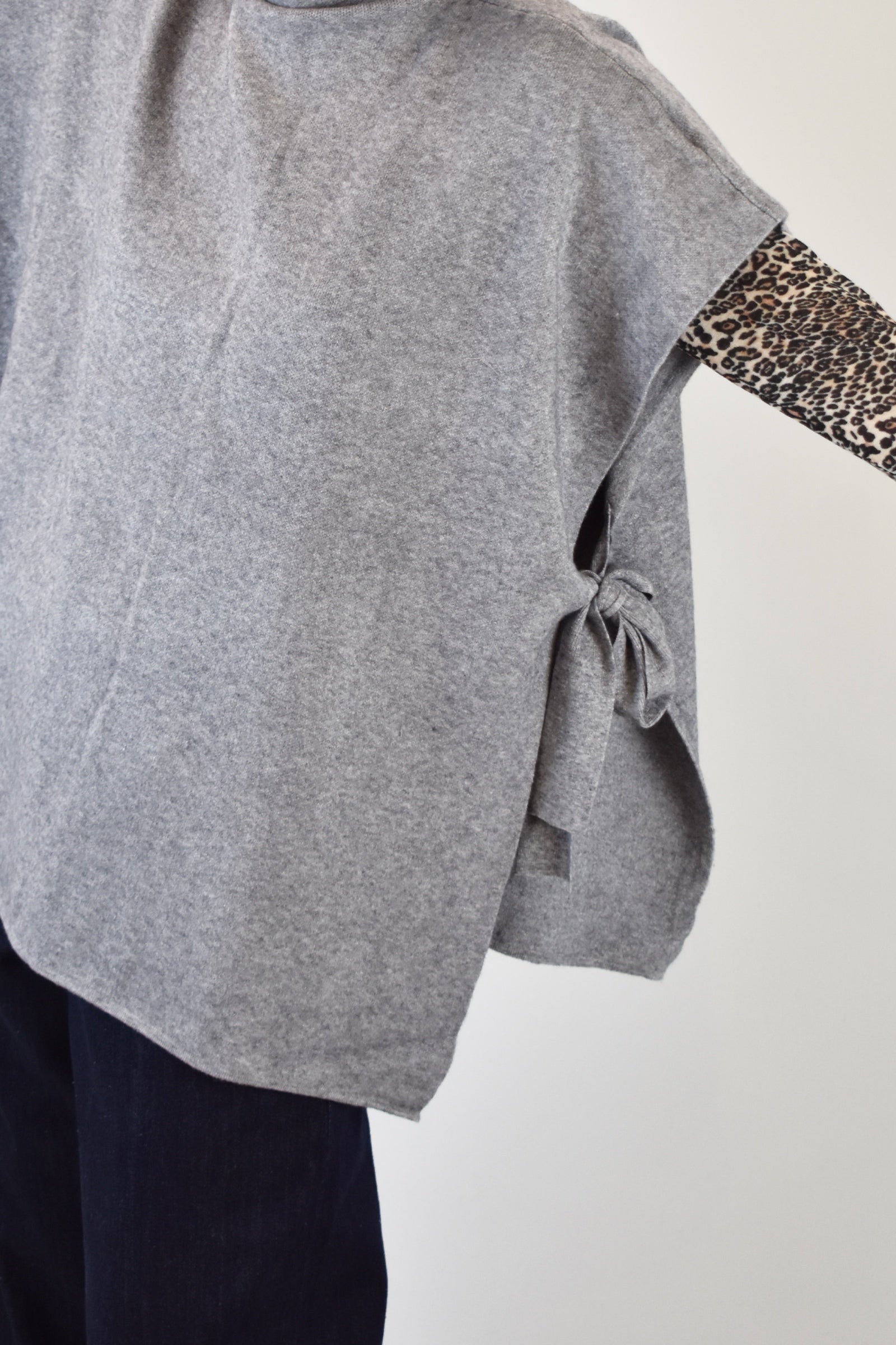 Gilet con spacchi